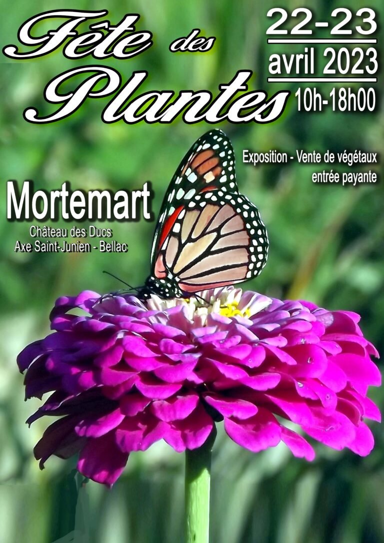 Lire la suite à propos de l’article Fête des Plantes – Mortemart – 22 et 23 avril 2023