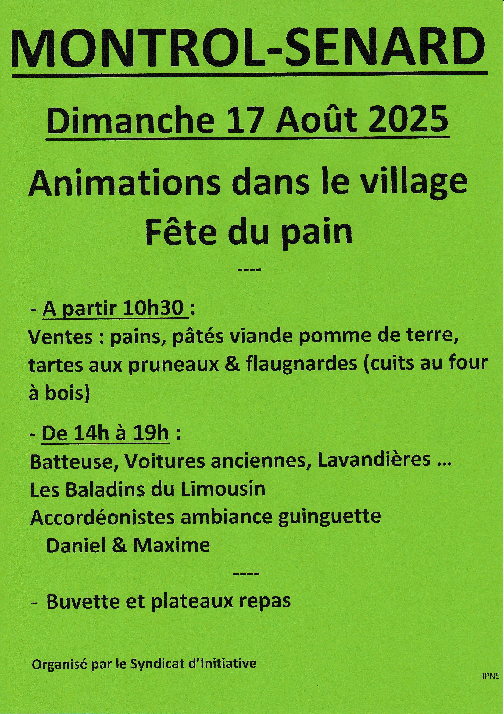 Fête du Pain – 2025